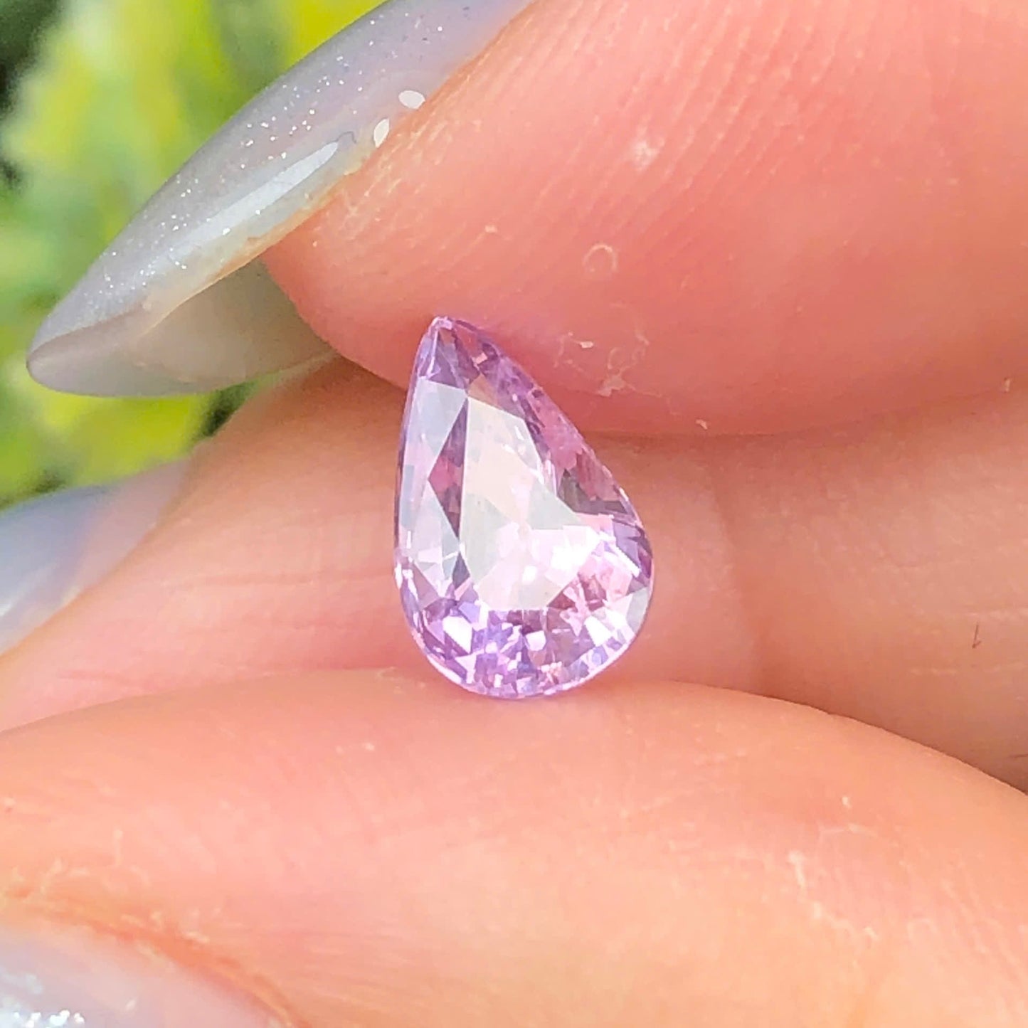 1,16ct Natural Light Purple Spinel Vietnam. Pear Shape. No Treatment, No Heat Spinel Luc Yen.
