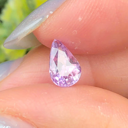 1,16ct Natural Light Purple Spinel Vietnam. Pear Shape. No Treatment, No Heat Spinel Luc Yen.