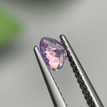 0.49ct Natural Orangish Purple Milky Sapphire Vietnam