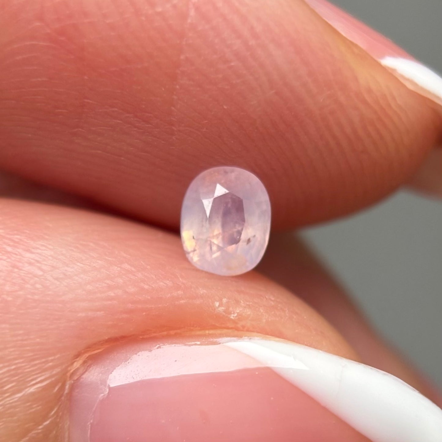0.36ct Natural Milky Pink Sapphire Vietnam