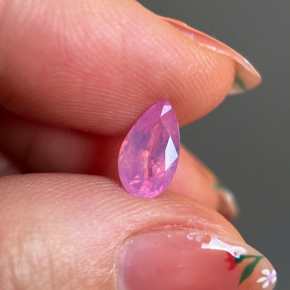 1.33ct Natural Milky Pink Sapphire Vietnam