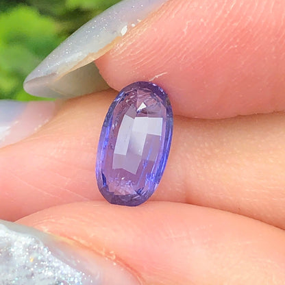 1,7ct Natural Bluish Purple Sapphire Vietnam. Cushion Shape. No Treatment Sapphire Luc Yen.