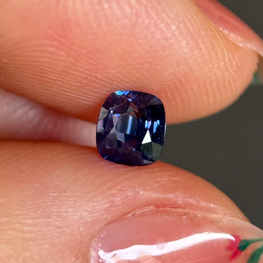 0.57ct Natural Blue Milky Sapphire Vietnam.