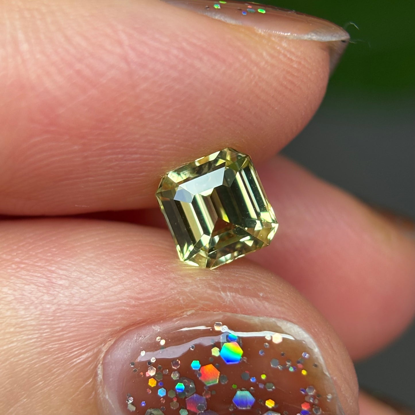 1.15ct Natural  Yellow Chrysoberyl.