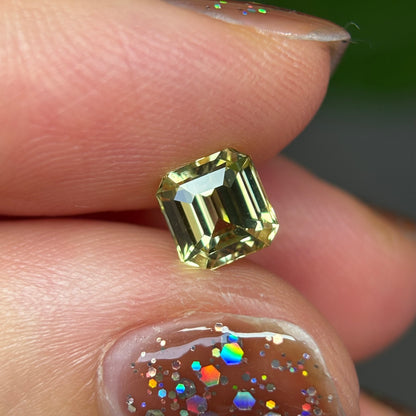 1.15ct Natural  Yellow Chrysoberyl.