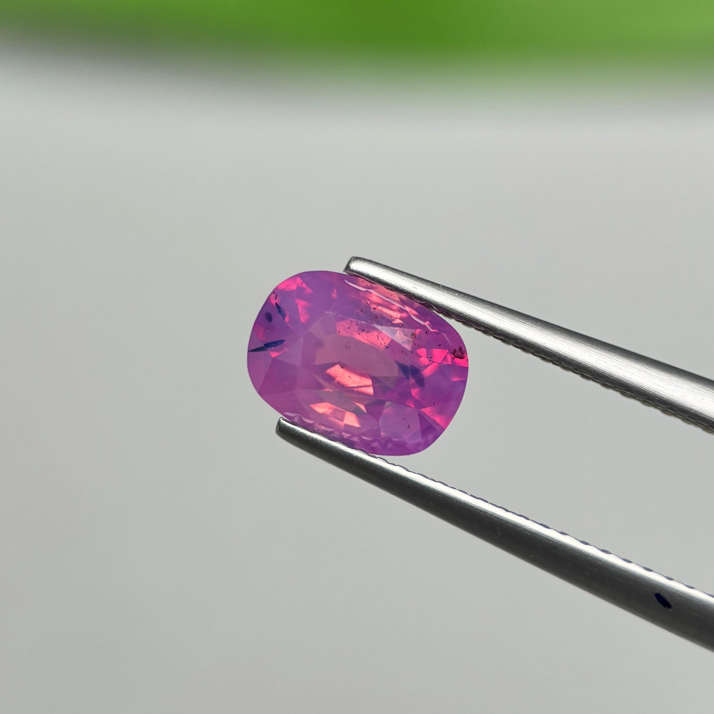 2.52ct Natural Purplish Pink Milky Sapphire Vietnam.