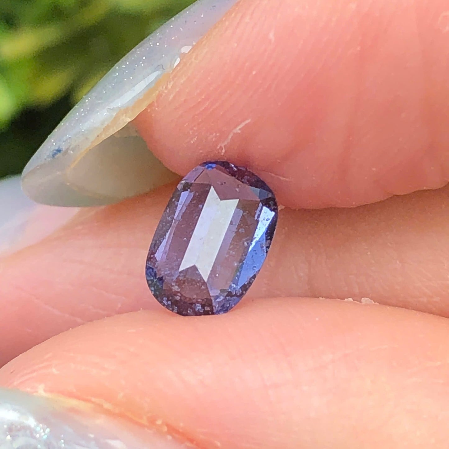 0,78ct Natural Blue Spinel Vietnam. Cushion Shape. No Treatment Spinel Luc Yen.