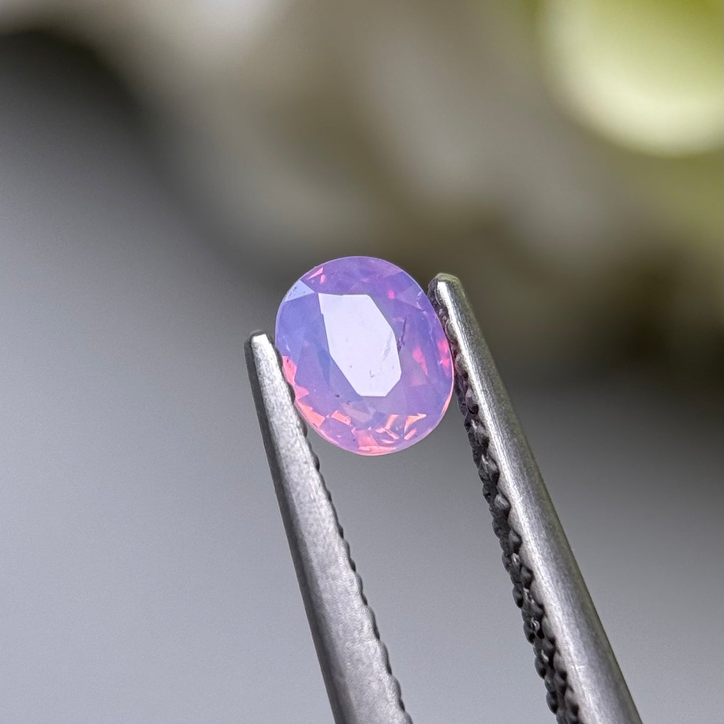 0.40ct Natural Pink Milky Sapphire Vietnam.
