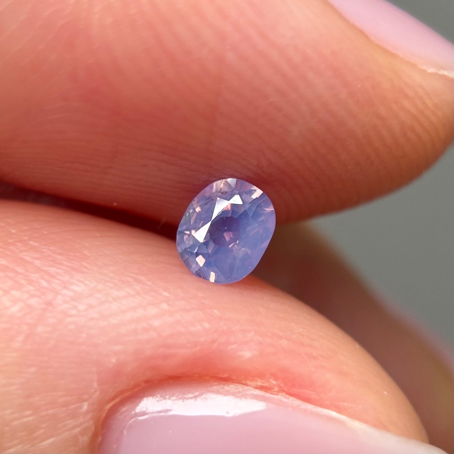 0.25ct Natural Milky Purple Sapphire Vietnam