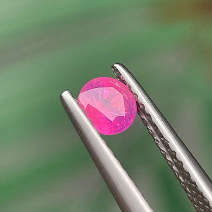 0.43ct Natural Milky Padparadscha Sapphire Vietnam