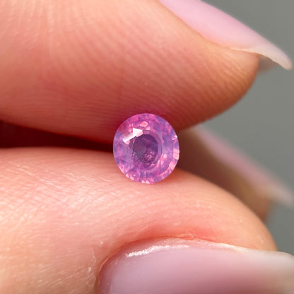0.43ct Natural Milky Pink Sapphire Vietnam