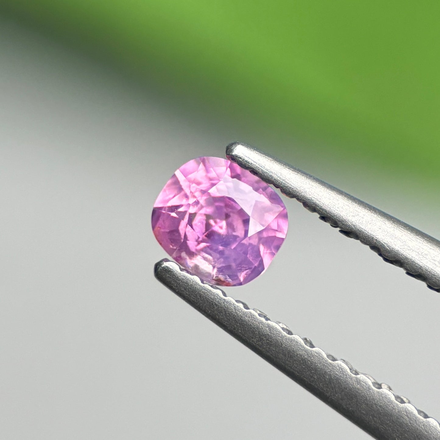 0.45 ct Natural Pink Sapphire Vietnam. Cushion Shape.
