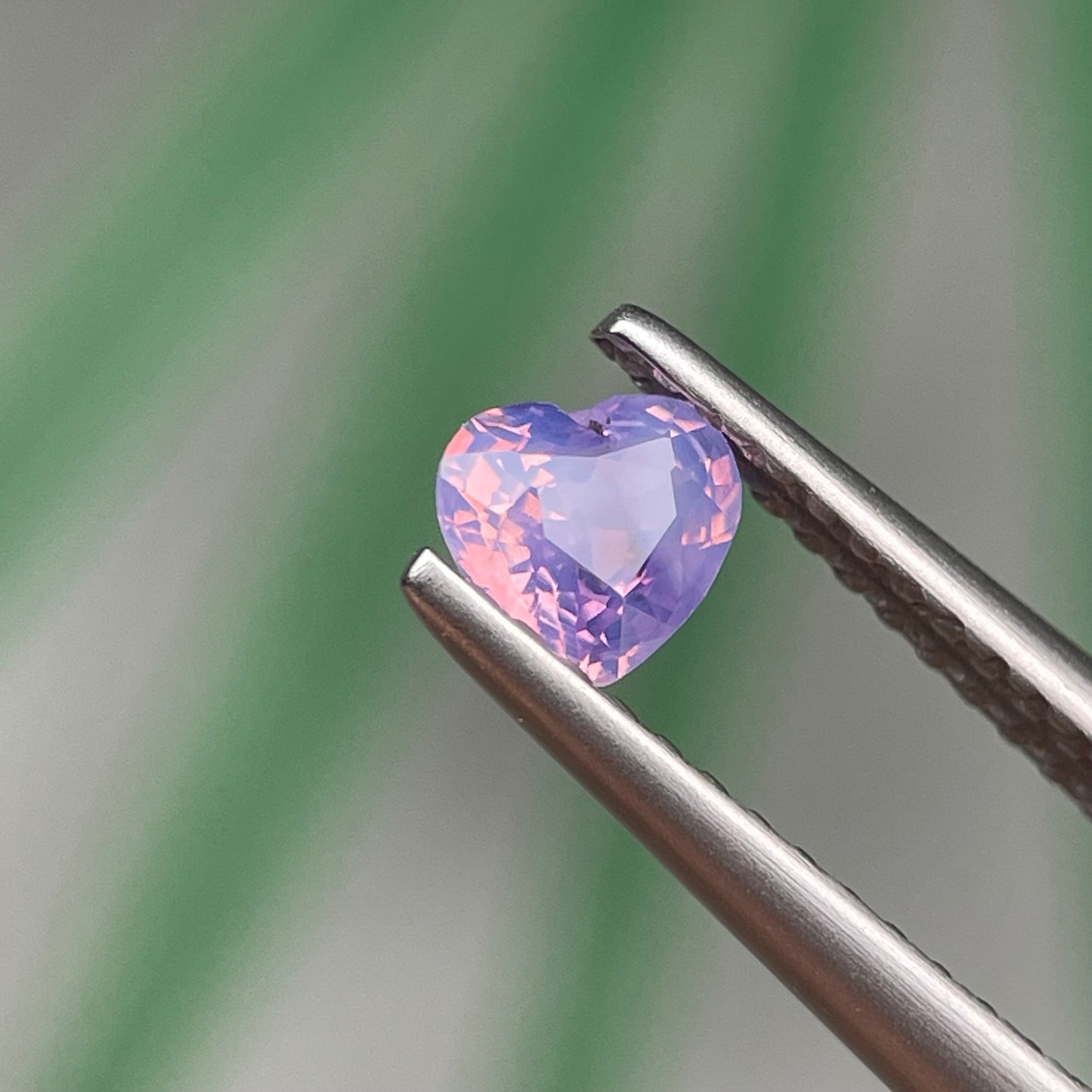 0.41ct Natural Milky Orangish Purple Sapphire Vietnam