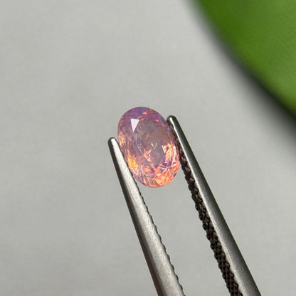 0.92ct Natural Pink Milky Sapphire Vietnam.