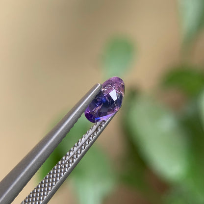 1.21ct Natural Purple Milky Sapphire Vietnam.