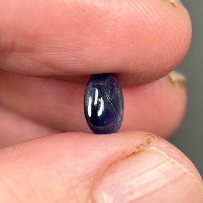 1,15ct Natural Blue Milky Cacbochon Sapphire Viet Nam. No Treatment Sapphire Luc Yen.