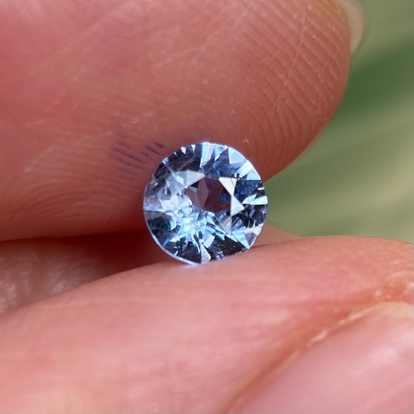 0.35 ct Natural Blue Spinel Vietnam. Round Shape. No Treatment.