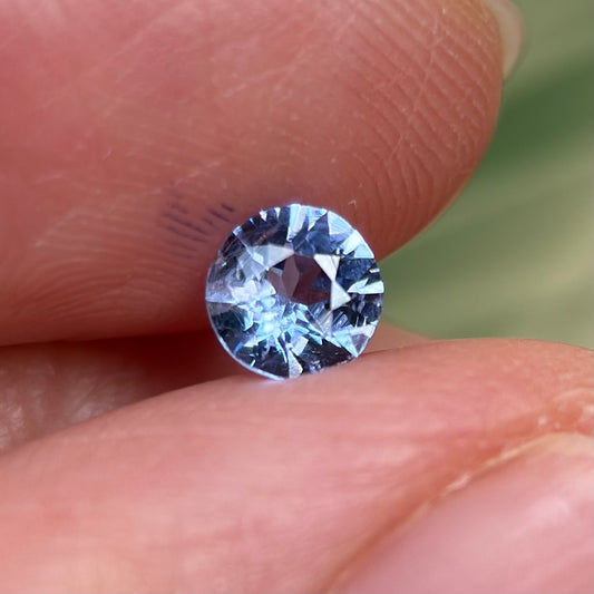0.35 ct Natural Blue Spinel Vietnam. Round Shape. No Treatment.