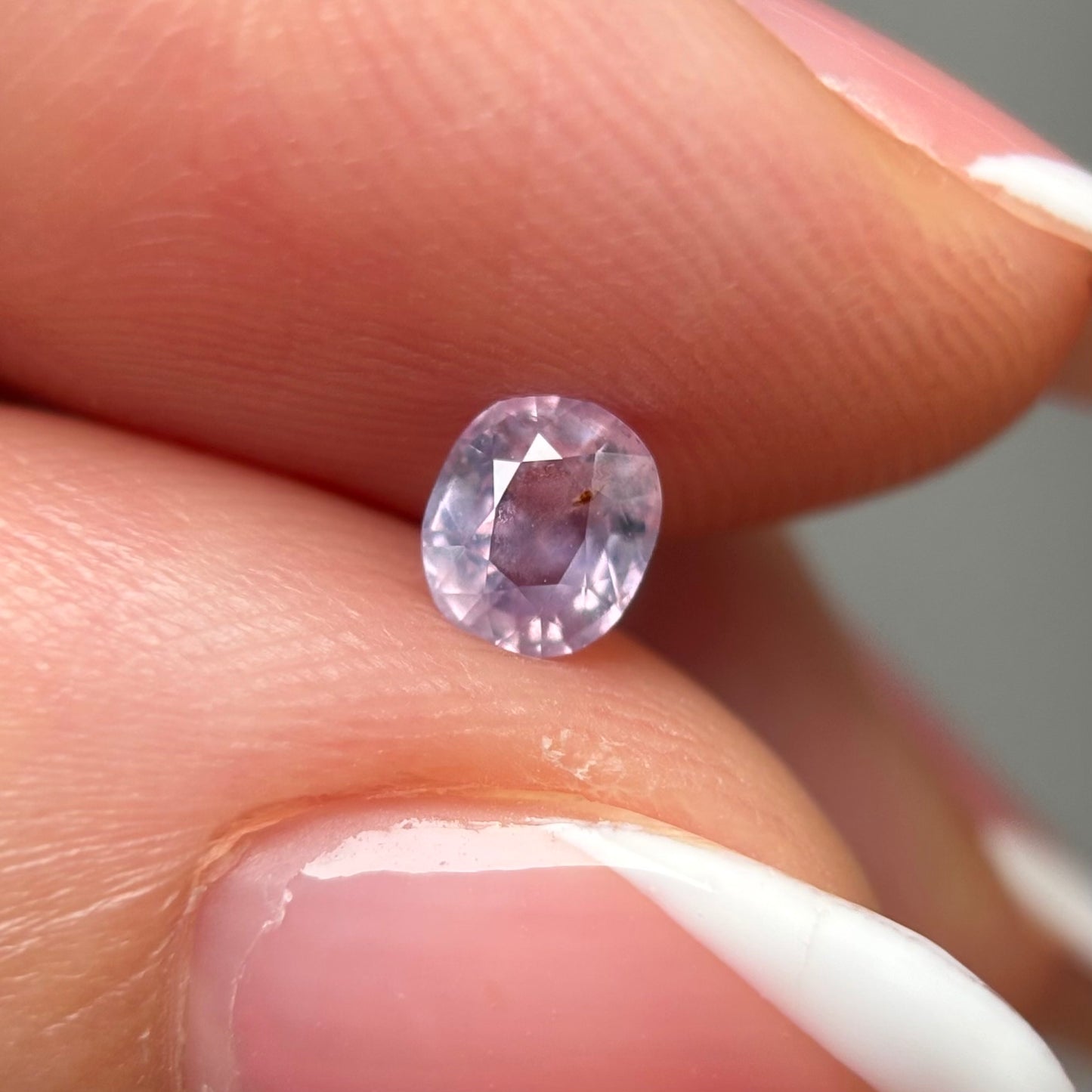 0.42ct Natural Milky White Sapphire Vietnam