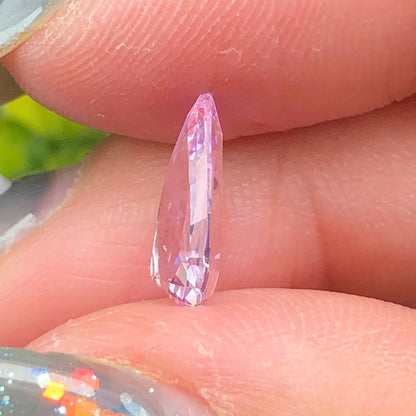 1,18ct Natural Light Pink Spinel Vietnam. Pear Shape. No Treatment Spinel Luc Yen.