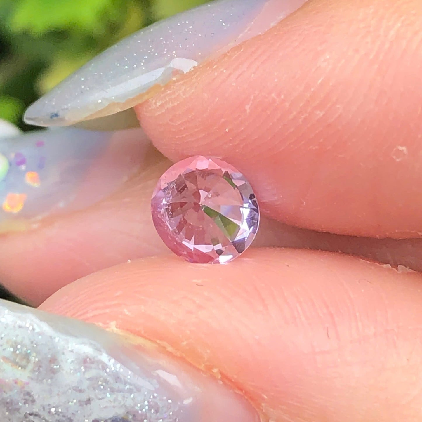 0,63ct Natural Light Pink Spinel Vietnam. Cushion Shape. No Treatment Spinel Luc Yen.