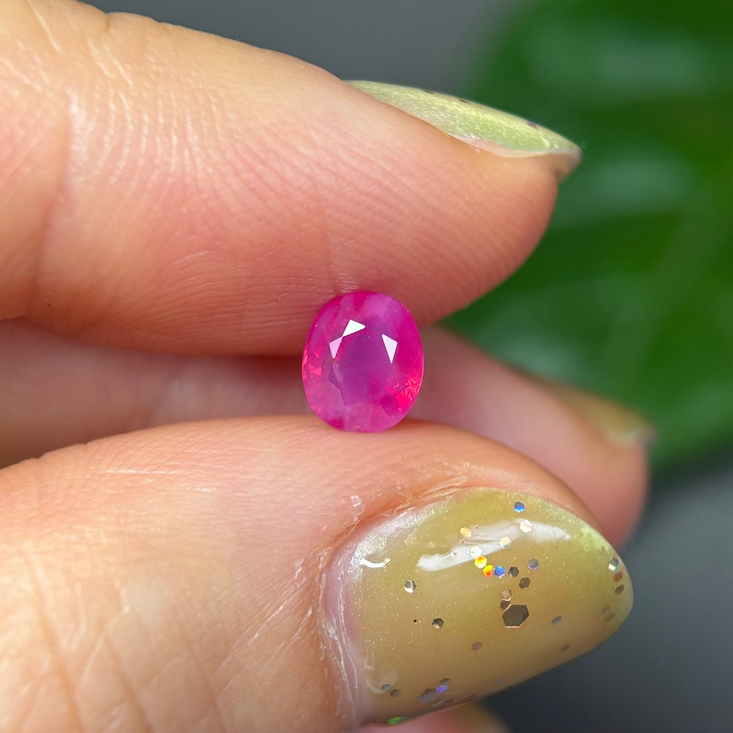 0.86ct Natural Milky Ruby Vietnam