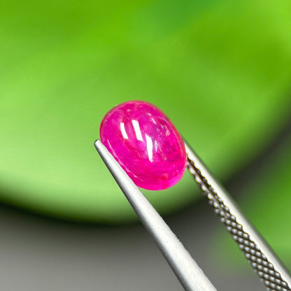 2.13ct Natural Ruby Cacbochon Viet Nam. No treatment Ruby Luc Yen.