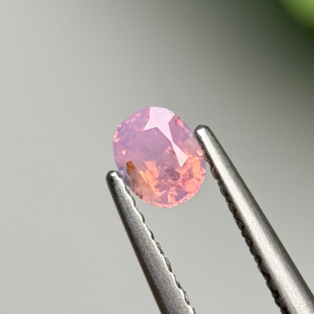0.41ct Natural Pink Milky Sapphire Vietnam.