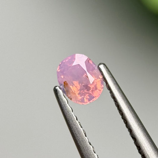 0.41ct Natural Pink Milky Sapphire Vietnam.