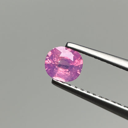 0.47 ct Natural Pink Milky Sapphire Vietnam. Cushion Shape.