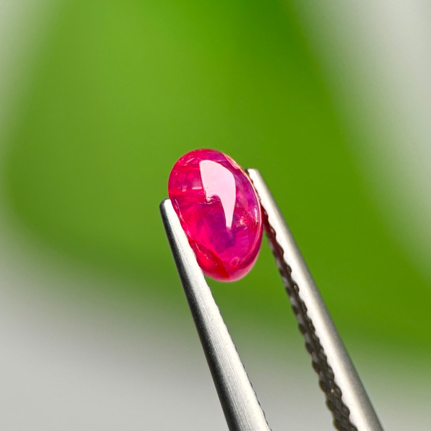 0.59ct Natural Pink Cacbochon Sapphire Viet Nam. No treatment.