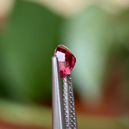0.80ct Natural Pink Spinel Vietnam. Cushion Shape.