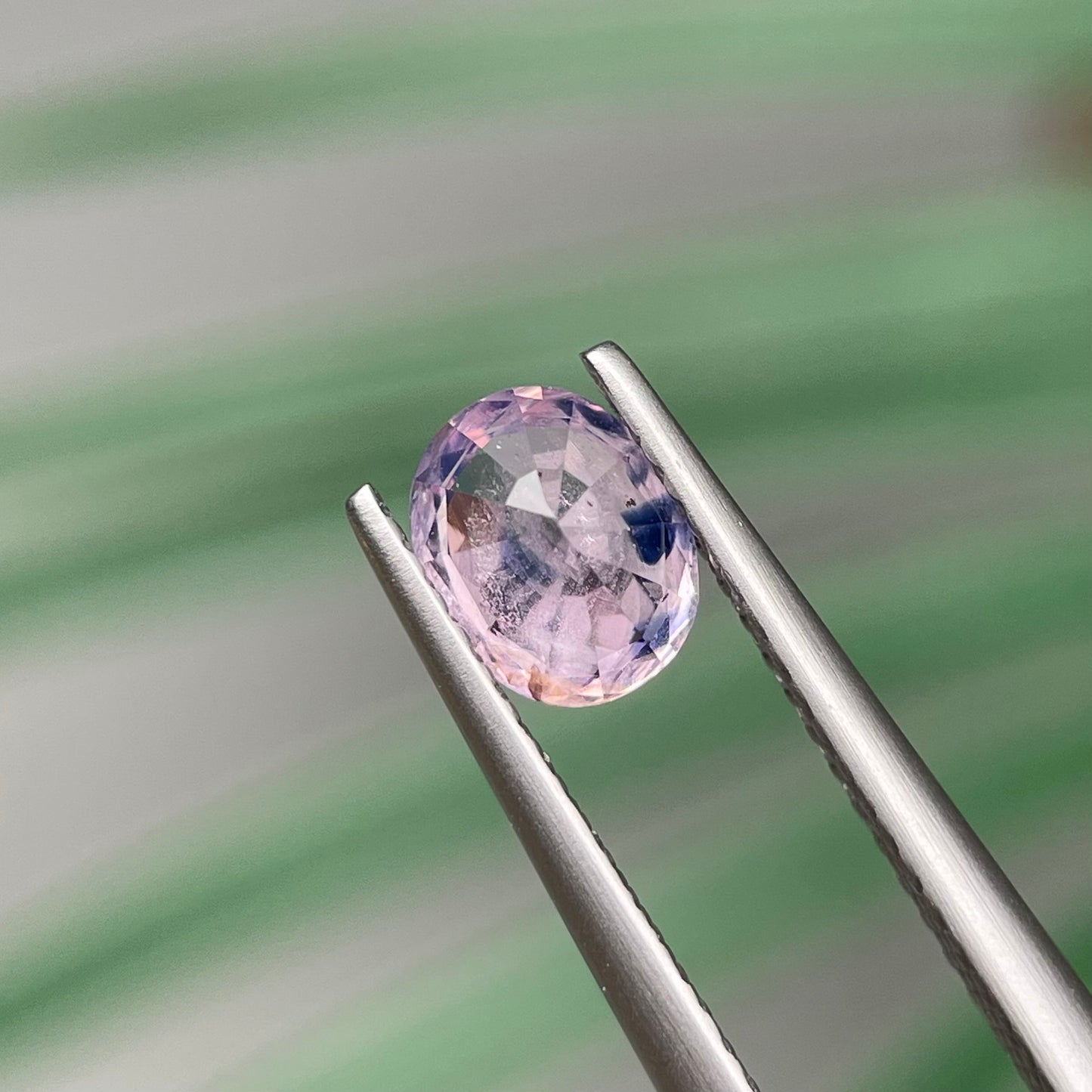1.09ct Natural Milky Light Pink Sapphire Vietnam
