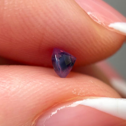 0.32ct Natural Milky Purple Sapphire Vietnam