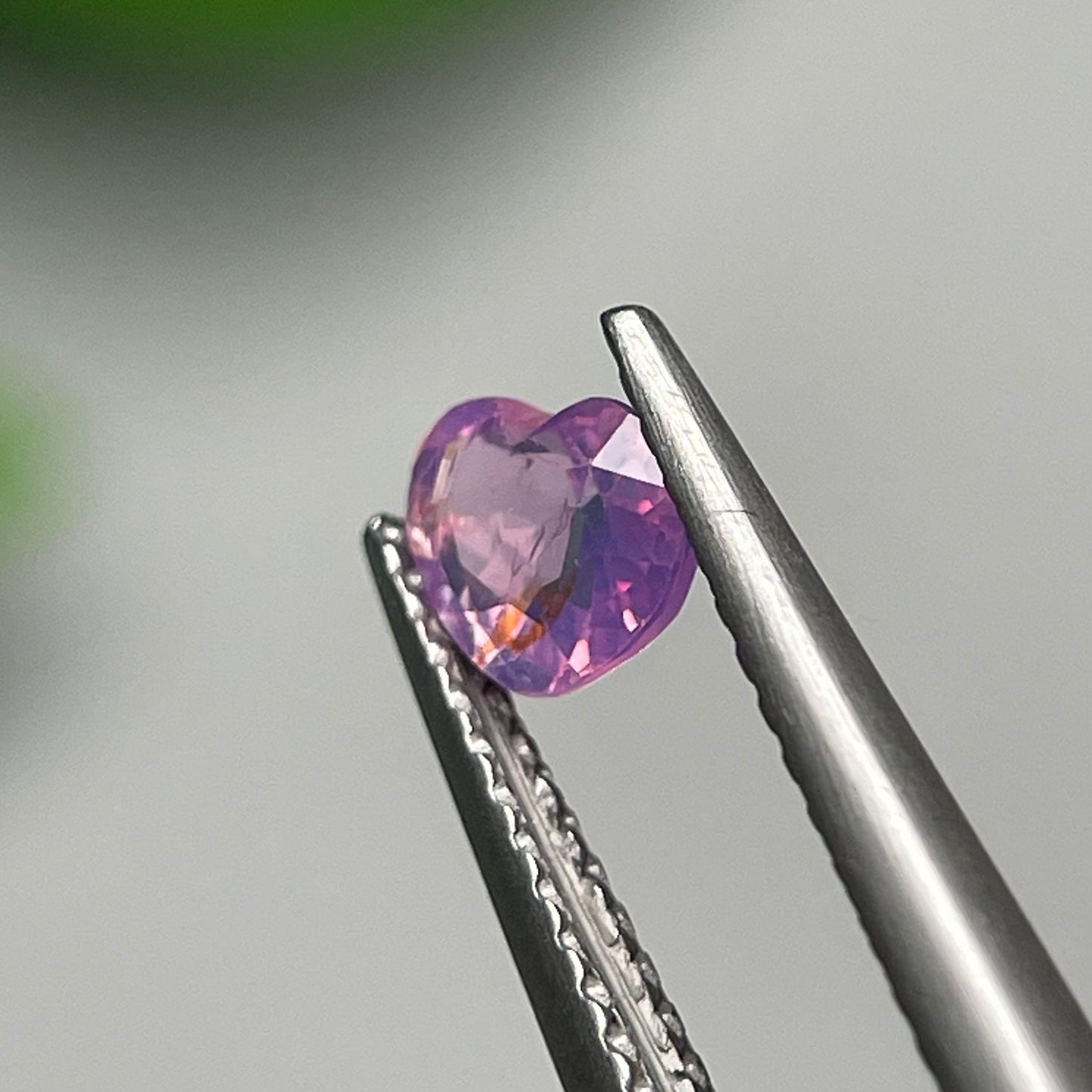 0.52ct Natural Pinkish Purple Milky Sapphire Vietnam