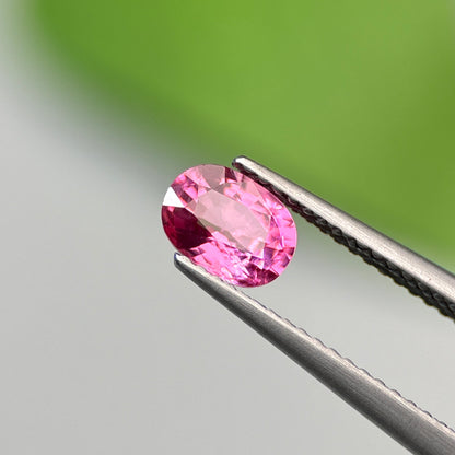 0.97 ct Natural Brownish Pink Spinel Vietnam. Cushion Shape. No Treatment.