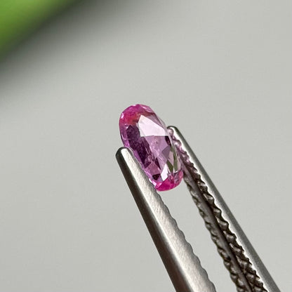 0.40ct Natural Pink Milky Sapphire Vietnam.