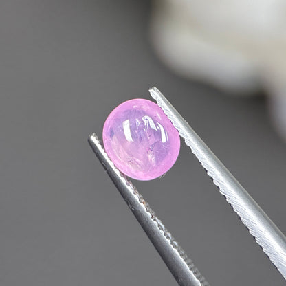 1,42ct Natural Pink Cacbochon Sapphire Viet Nam. No Treatment Sapphire Luc Yen.