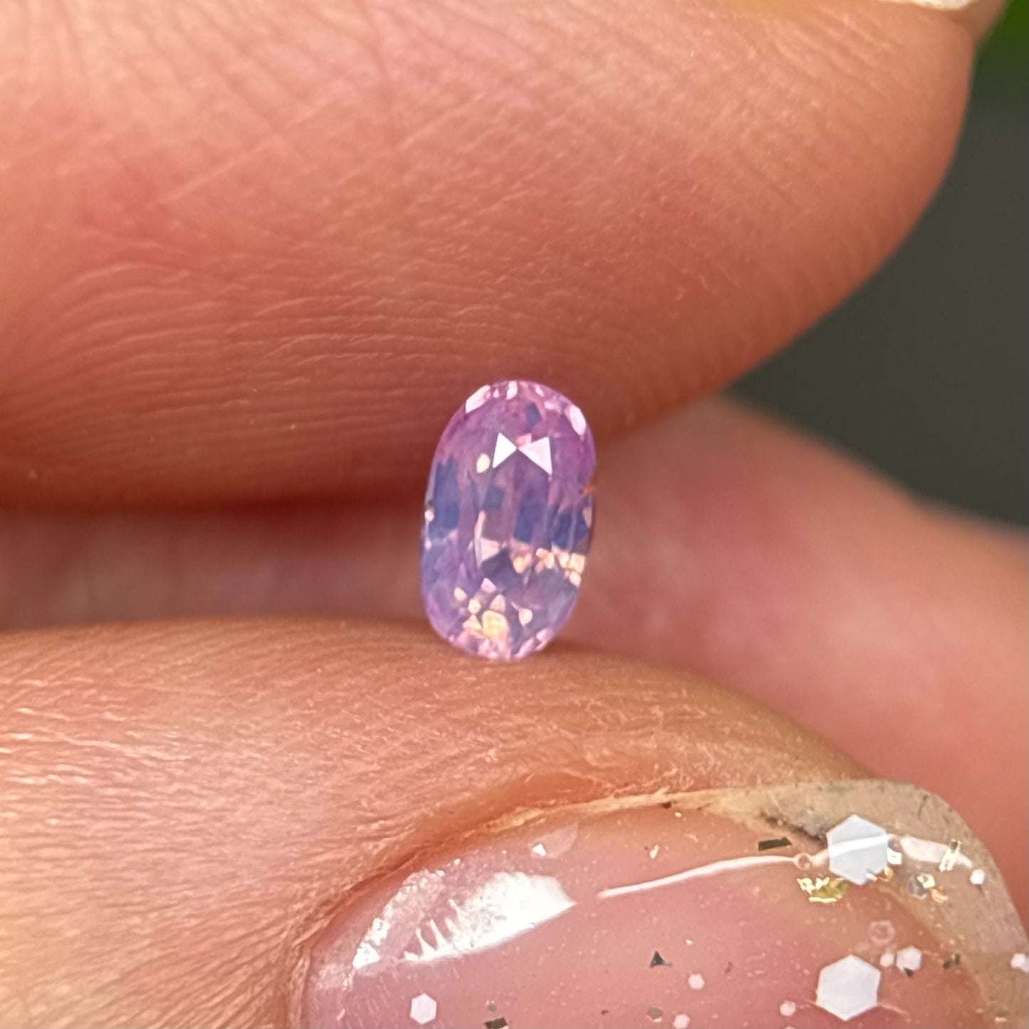 0.34ct Natural Pink Milky Sapphire Vietnam.