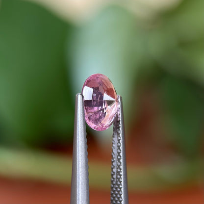 1.29ct Natural Pink Spinel Vietnam. Oval Shape.