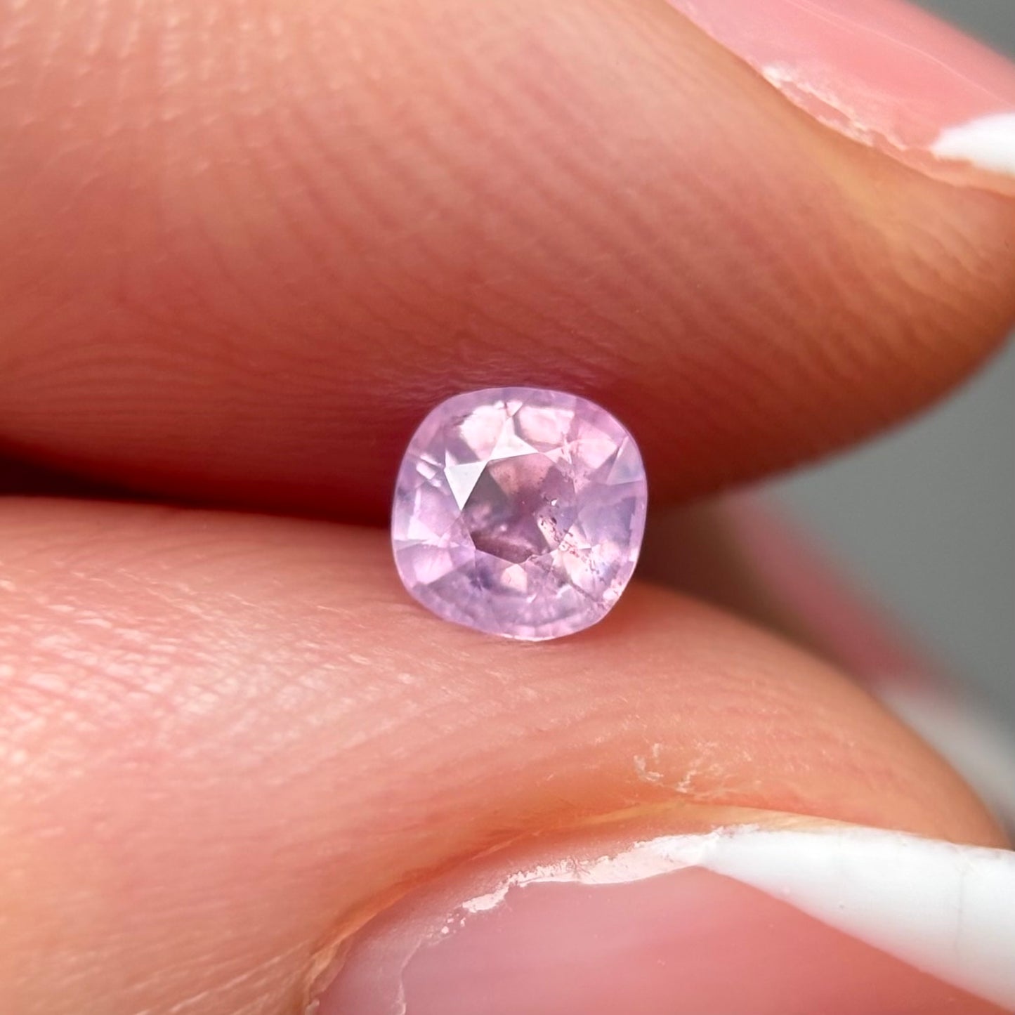 0.37ct Natural Milky Pink Sapphire Vietnam