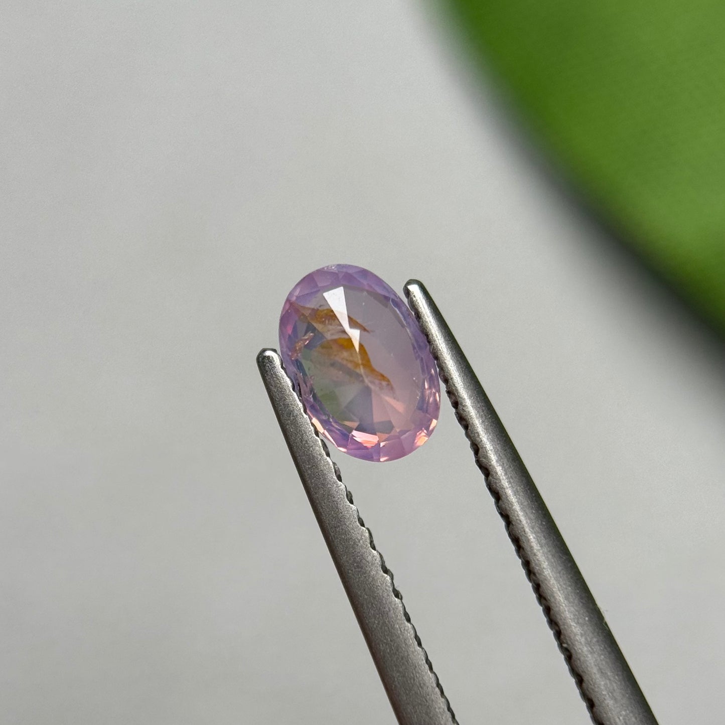 0.92ct Natural Pink Milky Sapphire Vietnam.