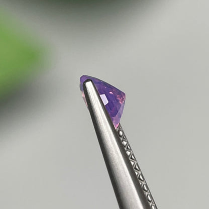 0.49ct Natural Orangish Purple Milky Sapphire Vietnam