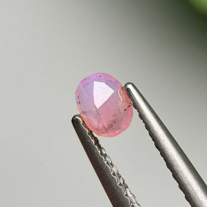 0.41ct Natural Pink Milky Sapphire Vietnam.