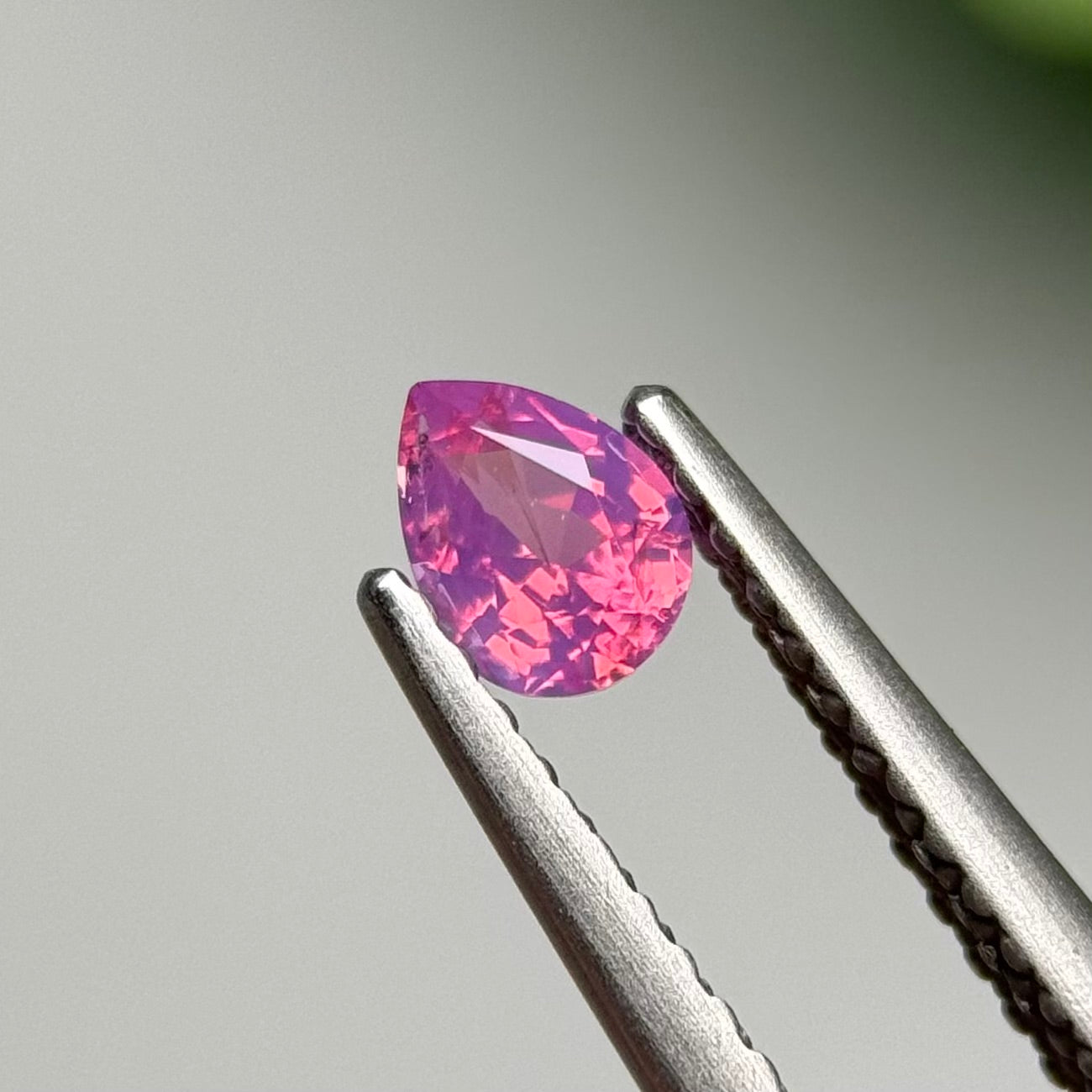 0.34ct Natural Purplish Pink Milky Sapphire Vietnam.