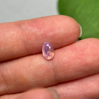 0.92ct Natural Pink Milky Sapphire Vietnam.