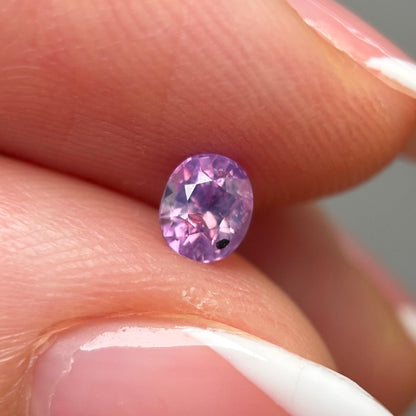 0.46ct Natural Milky Purple Sapphire Vietnam