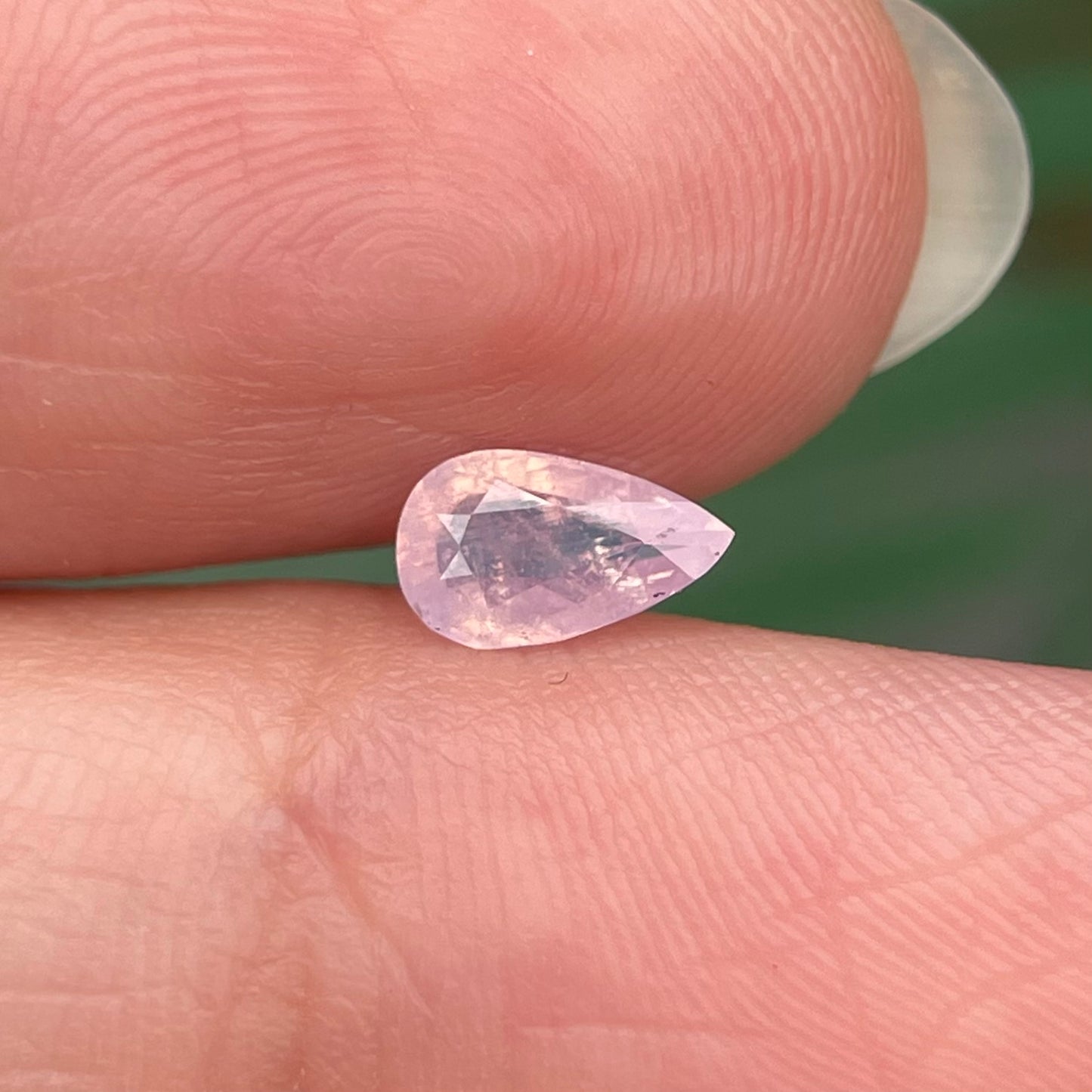 0.52ct Natural Milky Light Pink Sapphire Vietnam