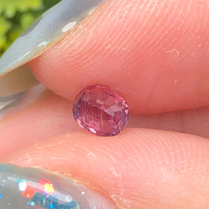 0,38ct Natural Purple Spinel Vietnam. Cushion Shape. No Treatment Spinel Luc Yen.