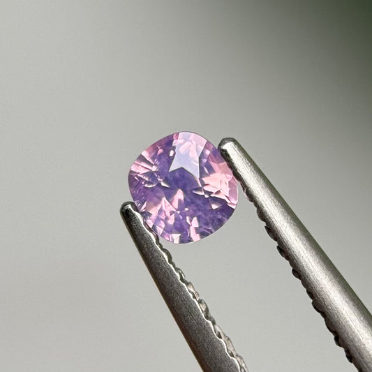 0.32ct Natural Purplish Pink Milky Sapphire Vietnam.